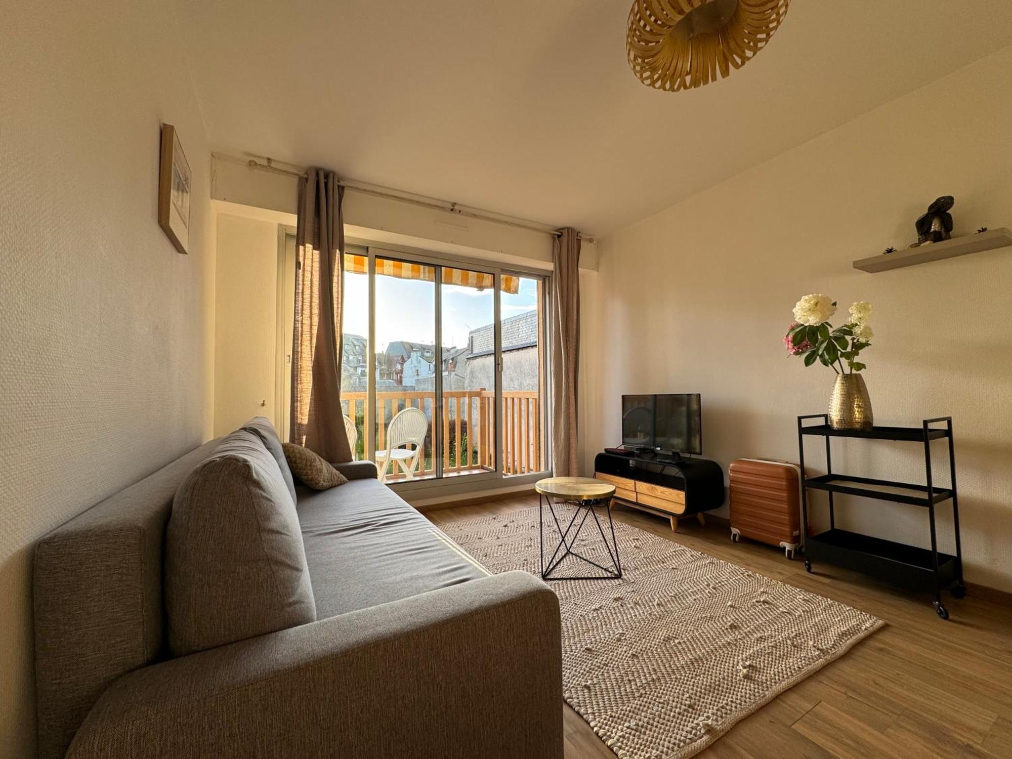 Apartamento Cosy T2 Terrasse Sud - Centre Deauville Et Hippodrome